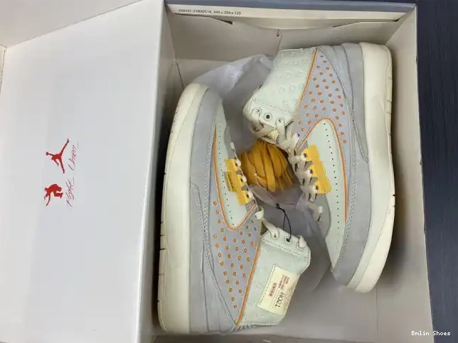 Bmlin Shoes x Union Jordan DN3802-200 Rattan Air 2 0507
